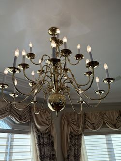 Gold Chandelier