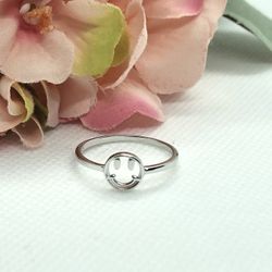 Happy Face | Ring Size 8