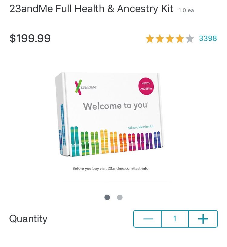 23andMe Full Health+ Ancestry Kit