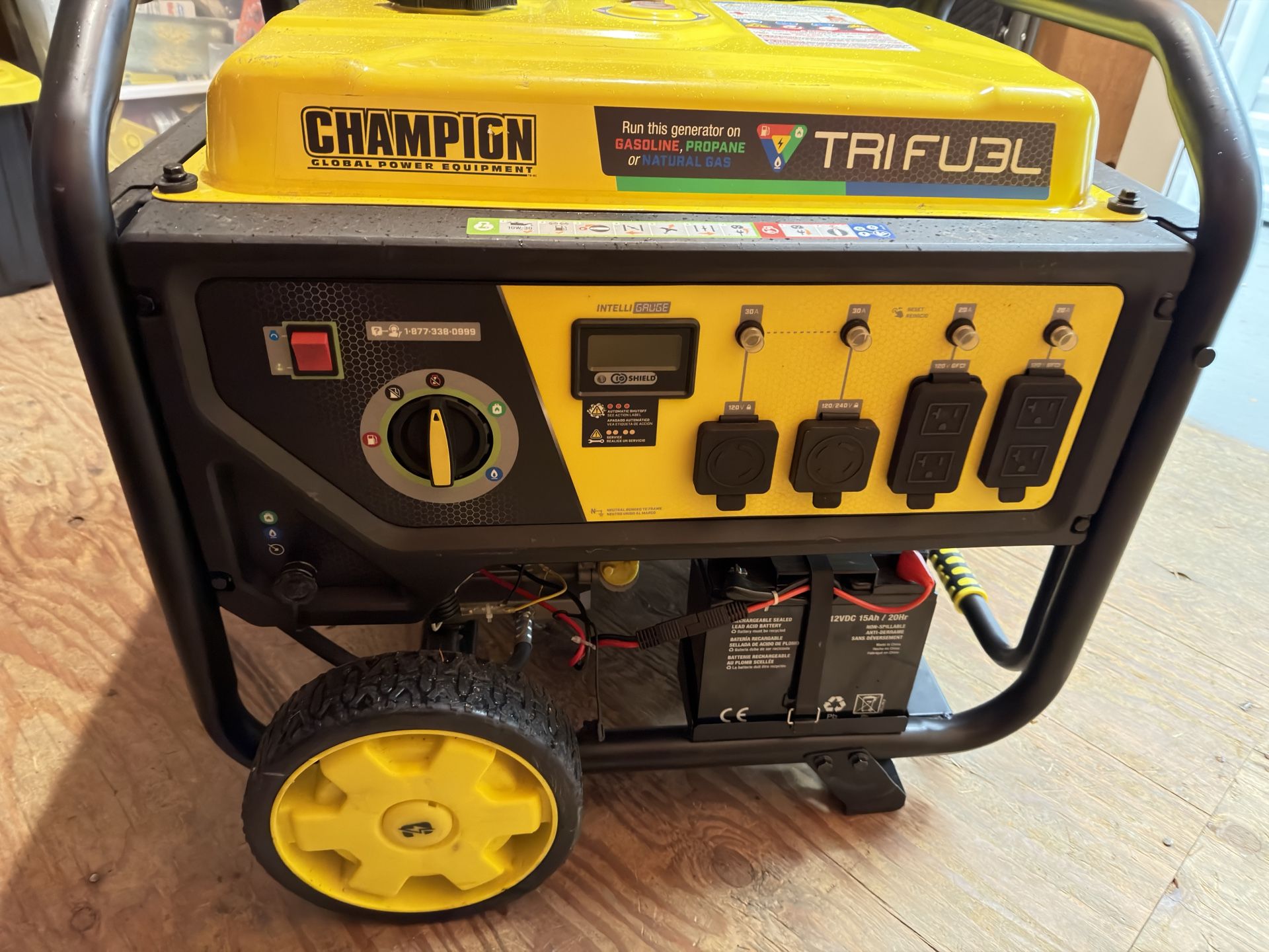 Champion Tri-Fuel Generator