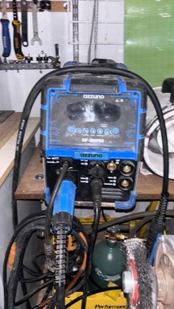 Welding equipment supplies tables grinders all attachments and  spools of wire , welding sticks argon tank which is full and brand new  even throwing 