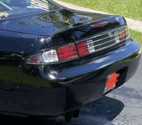 S14 240sx Rear Bumper Black