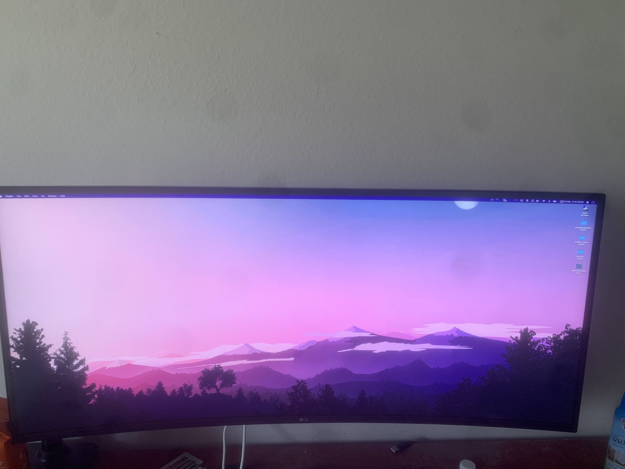 LG 38WN95C-W Ultrawide Monitor IPS Thunderbolt3 144Hz
