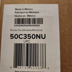 New Toshiba 50" Model 50c35onu for sale