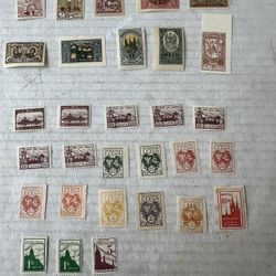 Central Lithuania Collection Of 30 Mint Hinged Stamps 