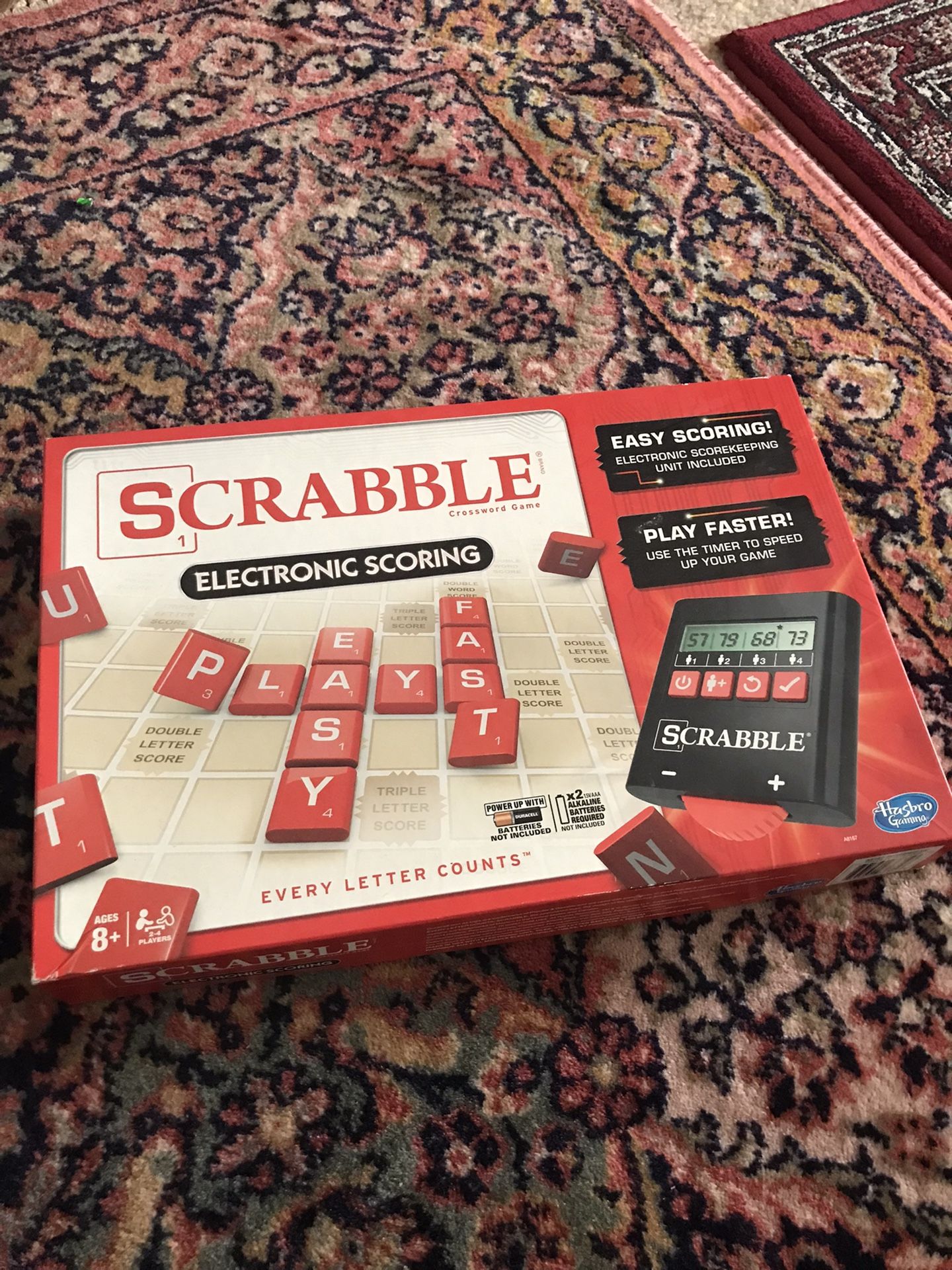 Scrabble Game (Electronic Scoring)