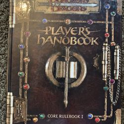 Dungeons & Dragons Player's Handbook Core Rulebook I (2000)