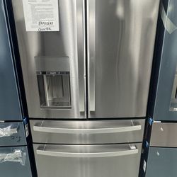 GE Profile 22.3 Cu.ft Counter Depth 4-door French Door Refrigerator 