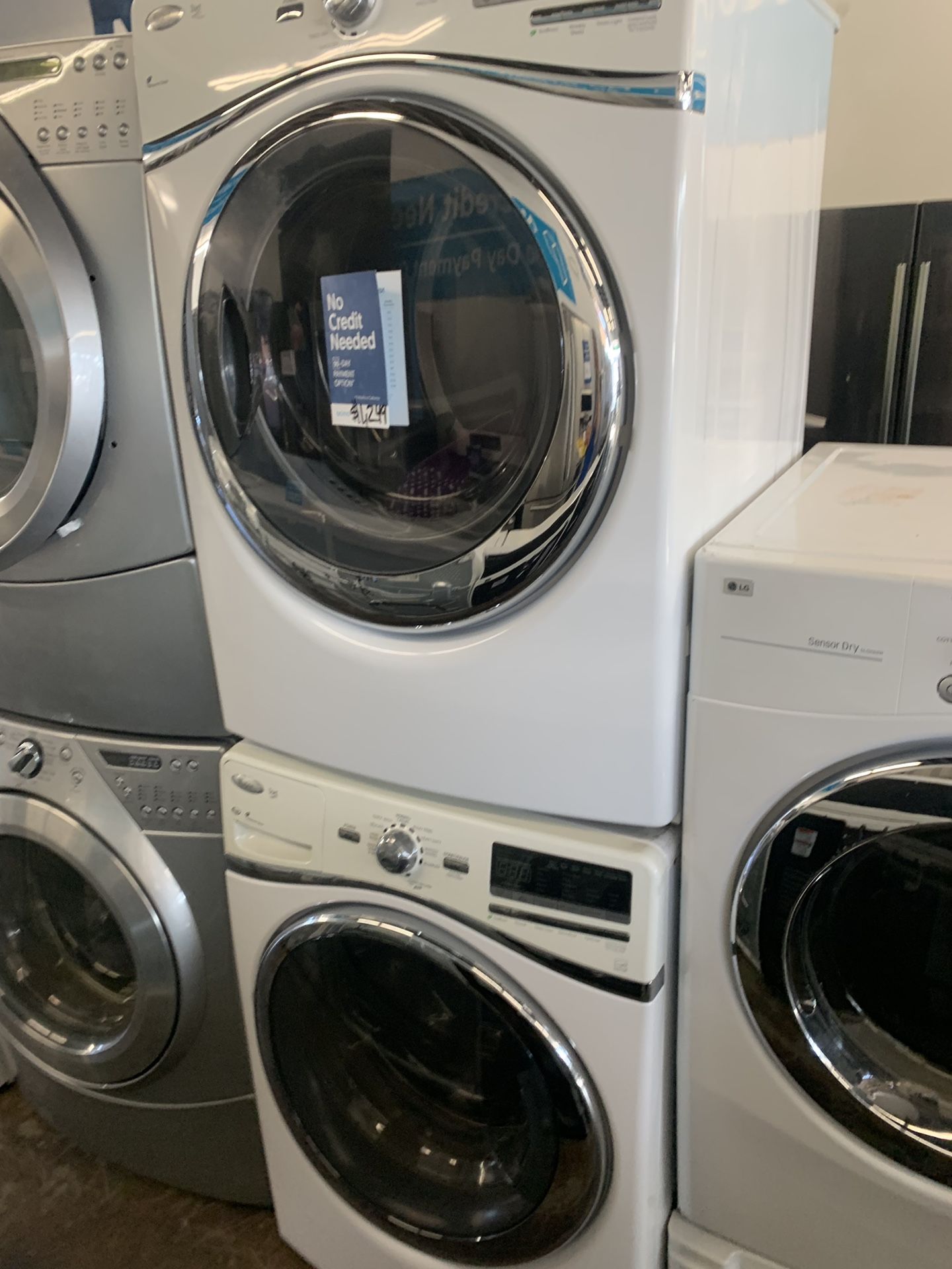 Washer and dryer