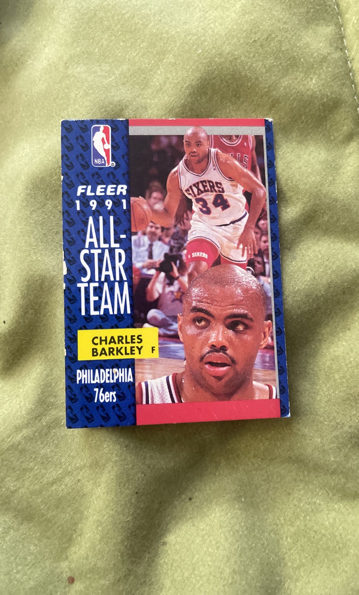 1991 Fleer Charles Barkley #213 All Star Team