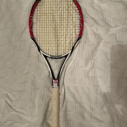 (2) Wilson K Factor Six One Team Tennis Rackets