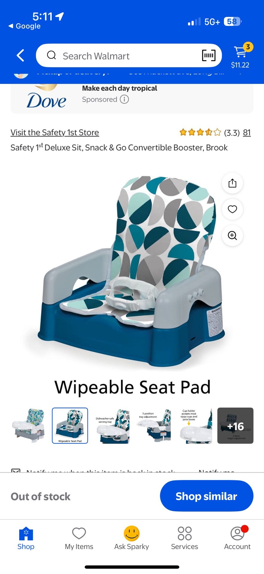 Safety 1st Deluxe Sit, Snack & Go Convertible Booster