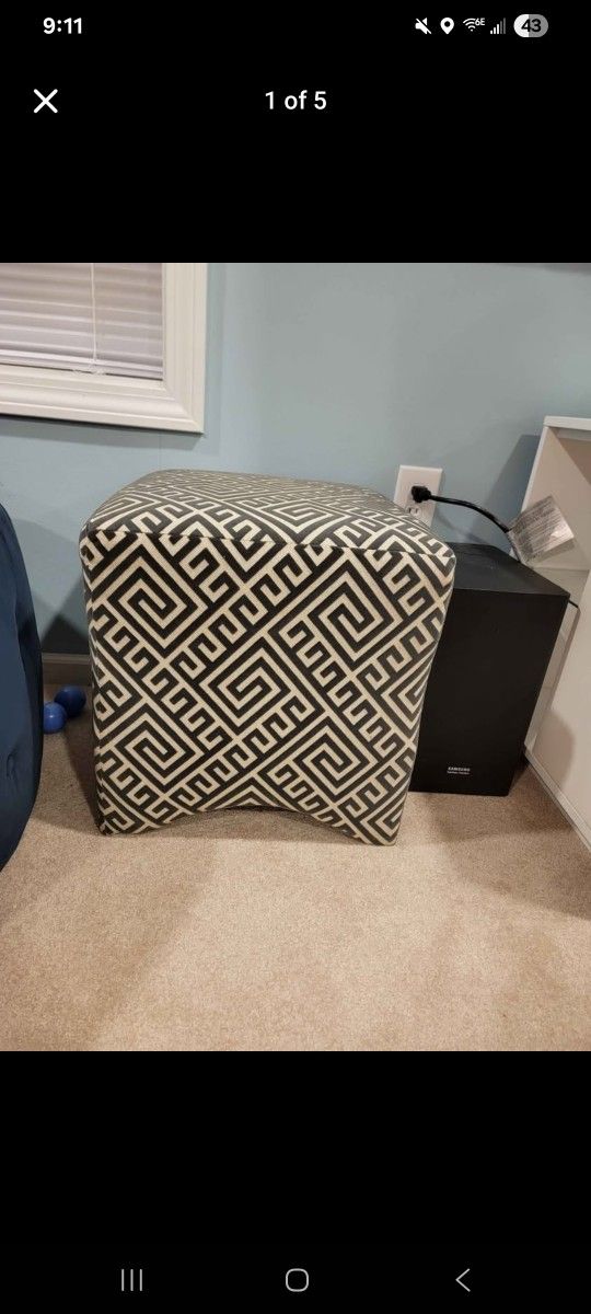 Pair of Ottomans