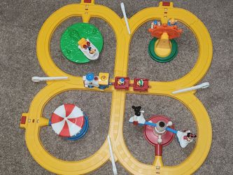 Original 1980s, Disney World, Mickey Mouse and friend train.