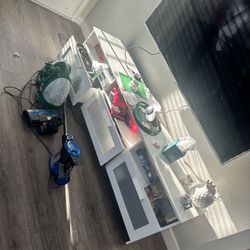 White Entertainment Center 