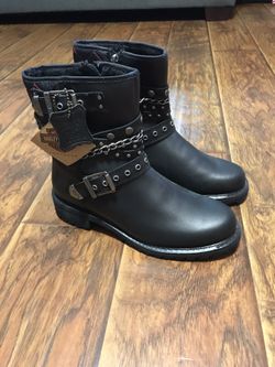 Harley Davidson Ladies Sz 8 - NEW