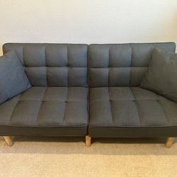 Modern Tuft Futon Convertible Couch