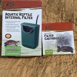 Zilla Aquatic Reptile internal Filter