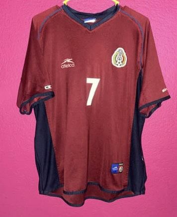2002 Atletica Mexico Ramon Morales Jersey
