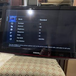 36 inch TV works great