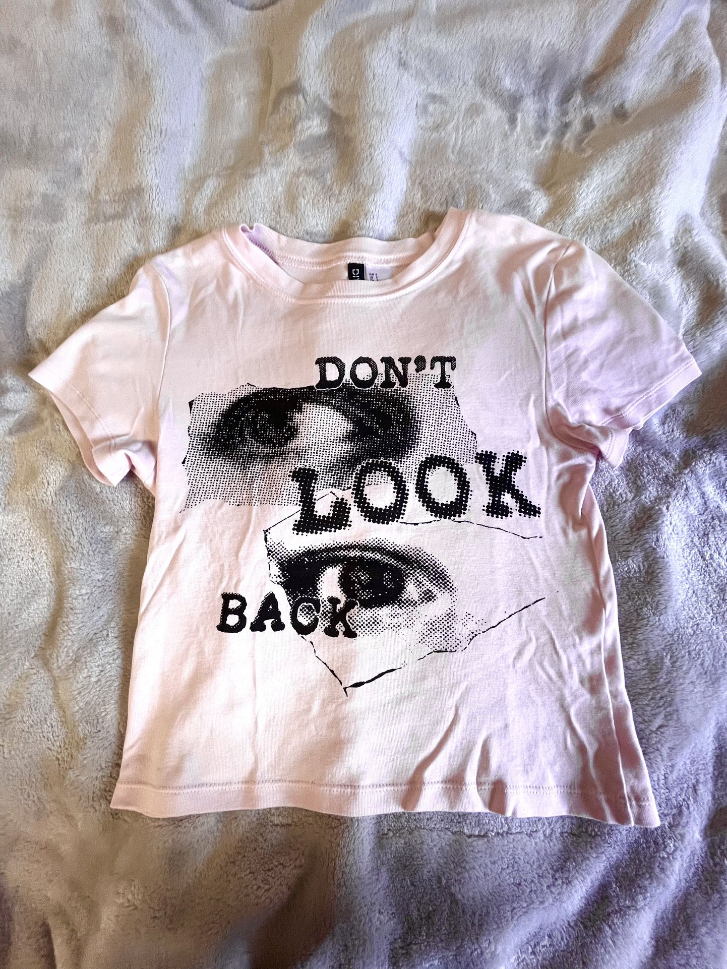 H&M Pink Graphic Tee