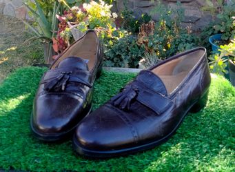 Dark Brown Loafers Men's 