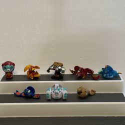 Lot of 8 Bakugan Battle Brawlers Balls No Cards