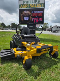 2021 Hustler Raptor X 54 Inch Zero Turn!!!