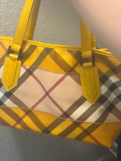 2 Authentic Burberry bags and a wallet