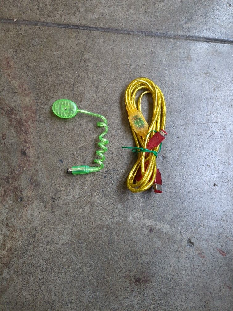 Gameboy color light and cable