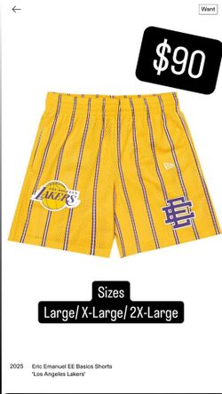 Eric Emanuel Shorts Lakers