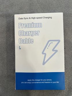 2-Pack Premium Charger Cable Data Sync High-Speed