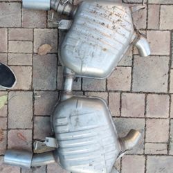 BMW 2007. 335 i E92 Muffler