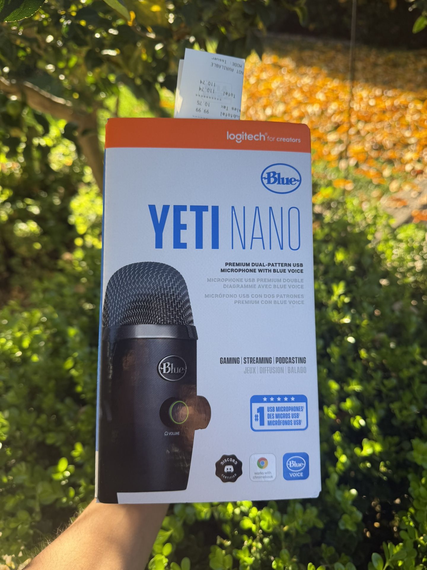 Yeti Nano Microphone Brand New Sealed
