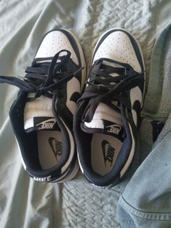 Nike Dunk Low Black and White Sneakers