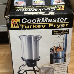CookMaster Multi Purpose Fryer and Boiler 30qt