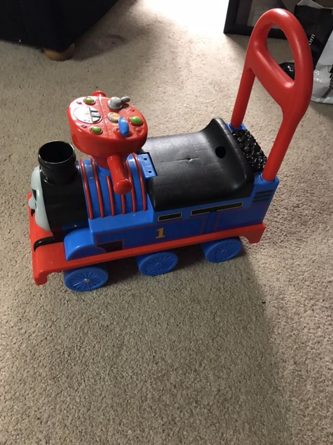 Thomas the train toddler ride on scoot toy