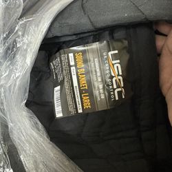 US Cargo Control 96"x80" Extra Large Sound Dampening Blanket with Grommets, Machine Washable, 12 Pounds