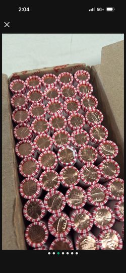 2024 Lincoln Penny Rolls $5 Each Uncirculated 
