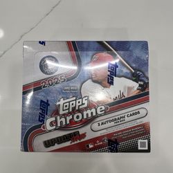 Topps Chrome Baseball Update Series Hobby Jumbo Box