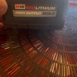Milwaukee M18 Battery High Output 6.0