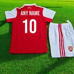 Arsenal Soccer KID'S  Set  Personalized .
