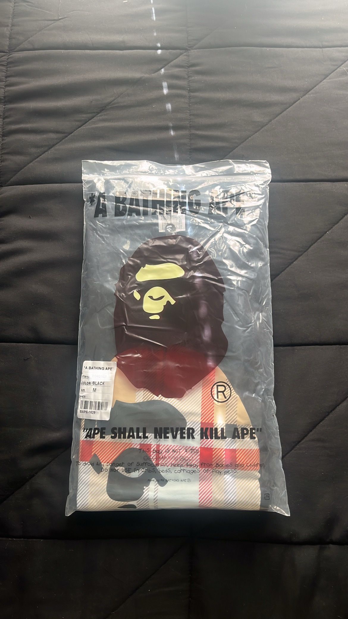 Black Bape Shirt - size m