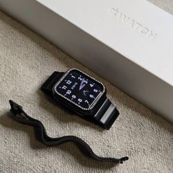 Unlocked Apple Watch Series 5 LTE 44MM Black Stainless Steel - Milanese Loop