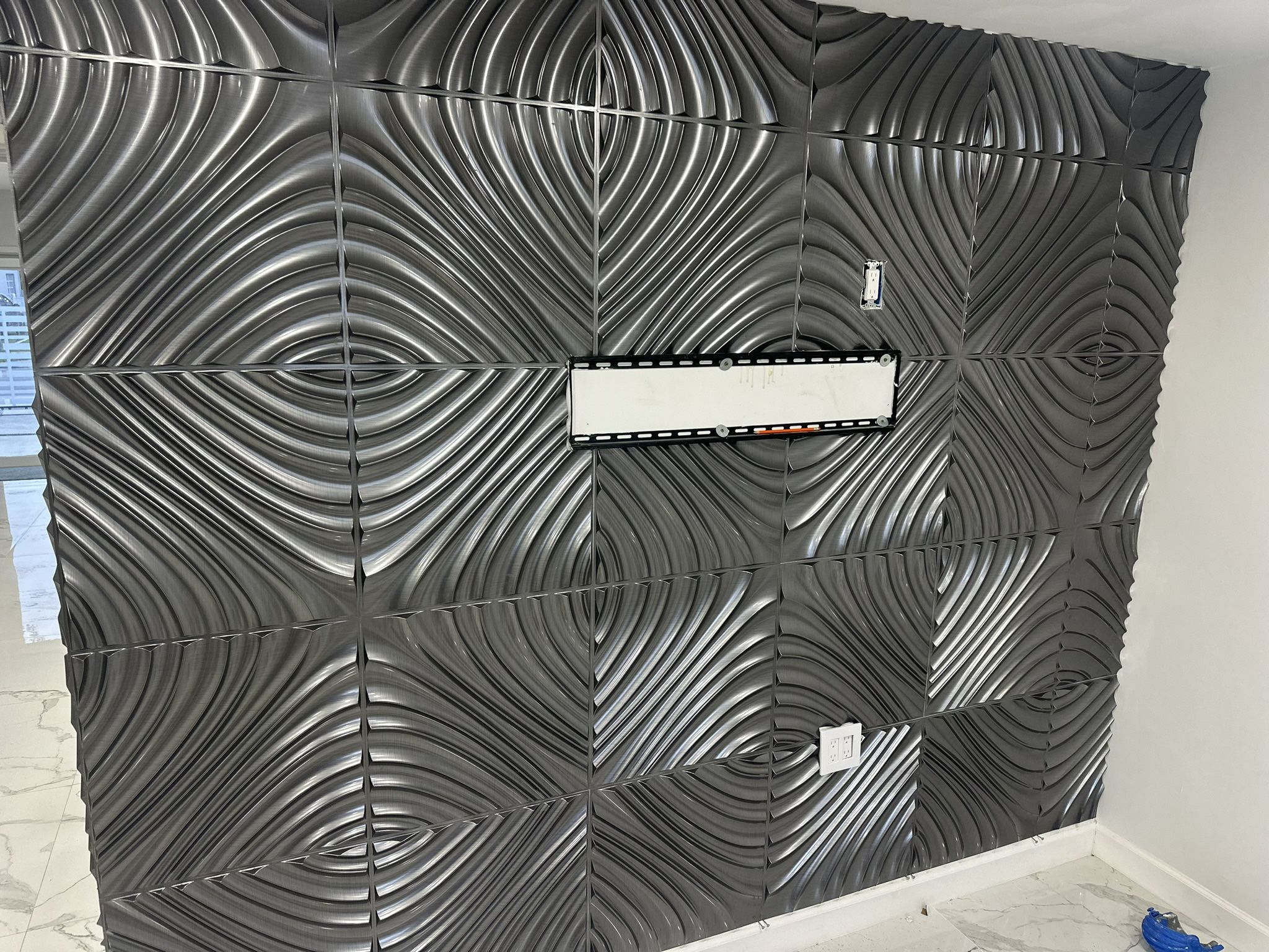 Colocación De Paneles De PVC Con Diseño 