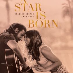 A STAR Is BORN (Blu-Ray + DVD + Digital-2018) Bradley Cooper + Lady GaGa!