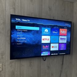TCL Roku Tv 4k HDR Smart Tv 55 Inch 