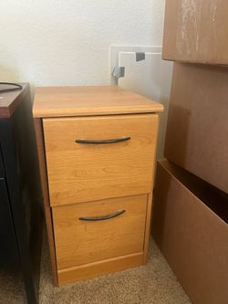 2 Drawer File Cabinet