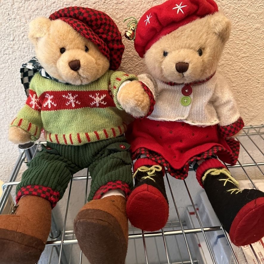 Singing cheap christmas bears