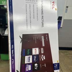 TCL Roku 75in